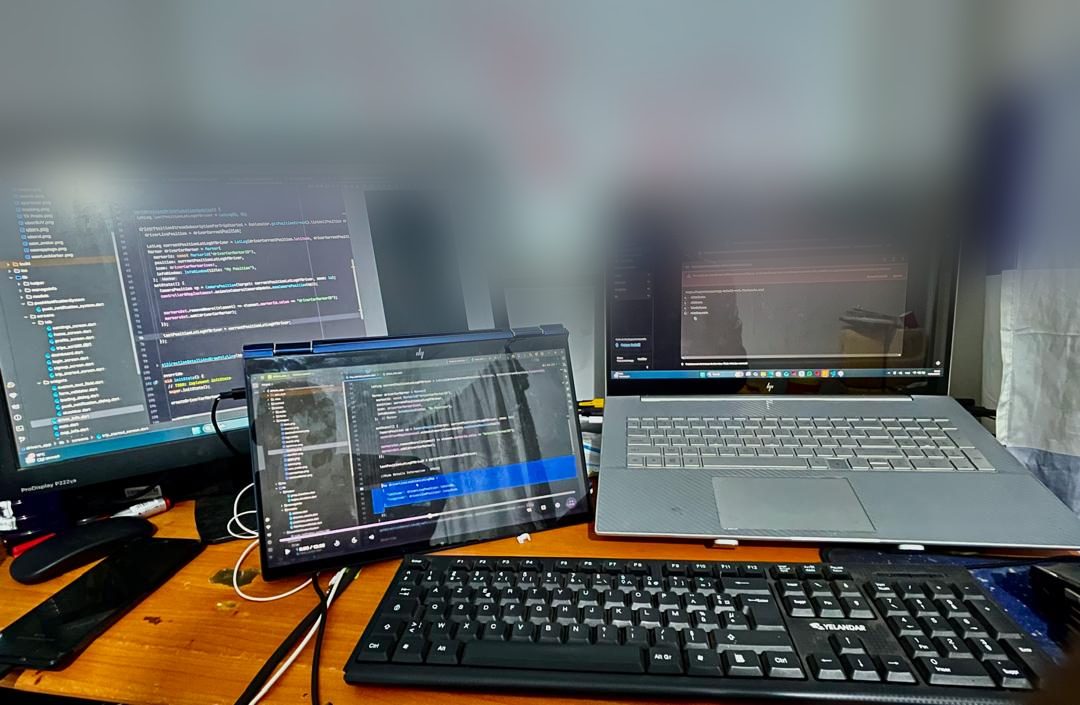 Développement d'un logiciel de gestion sur mesure sur un poste de travail à double écran